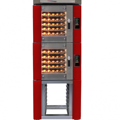 2x5 pl rouge sur pietement